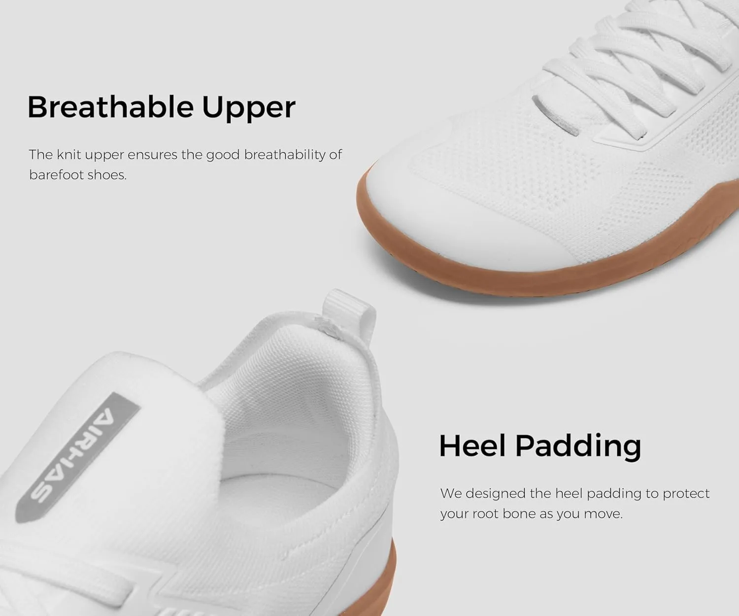 Men's Barefoot Shoes Zero Drop Running Minimalist Gym Shoes for Men Deadlift Cross Training Sneakers