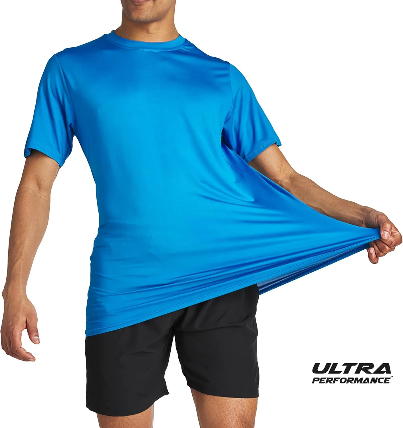 Men??s Workout Short Sleeve Athletic Gym T-Shirts 3 Pack Mens Dry Fit Running Shirt Moisture Wicking Active Crew Tees for Men