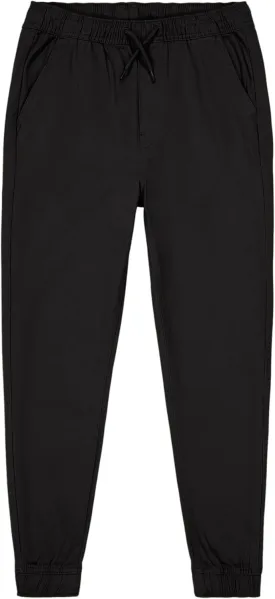 Nautica Boys' School Uniform Jogger Pants, Elastic Waistband with Drawstring Closure, Stretch Twill Fabric