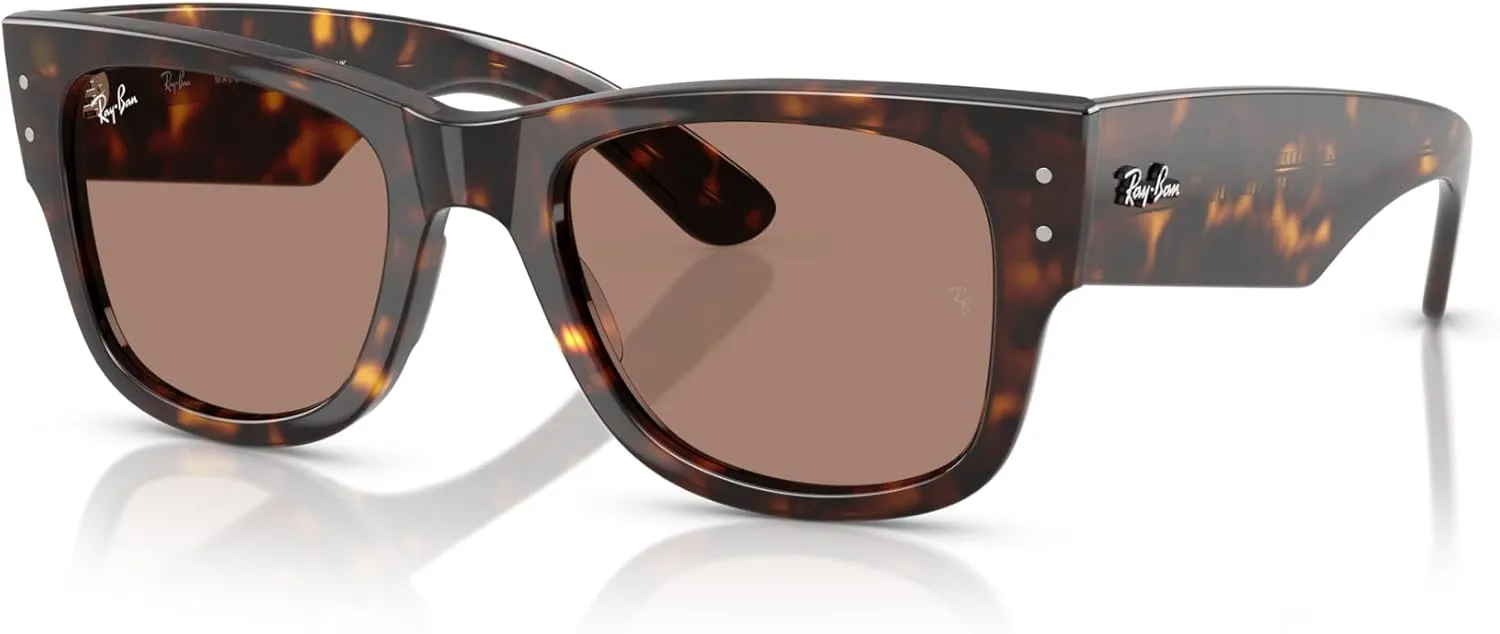 Ray-Ban RB0840s Mega Wayfarer Square Sunglasses