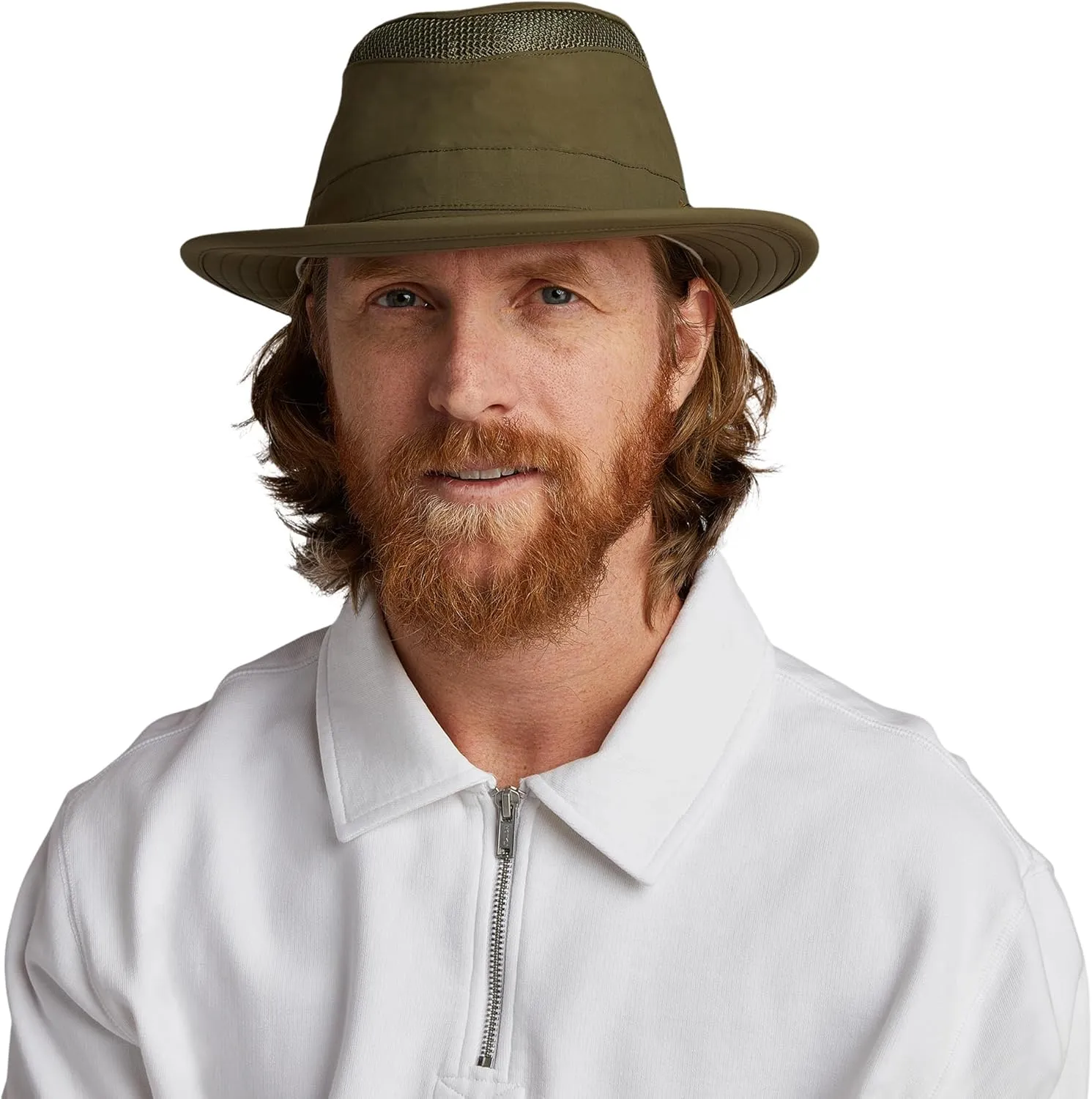 Tilley LTM5 Airflo Medium Brim Hat ?C Ultralight, Buoyant & Breathable, UPF 50  Sun Protection, Water-Resistant